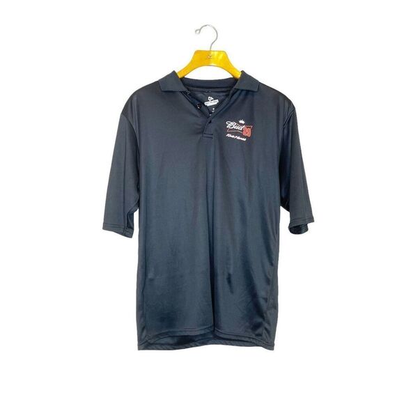 NASCAR Collection M Medium Black Polo Kevin Harvick Budweiser 29 Short Sleeve - Picture 1 of 5